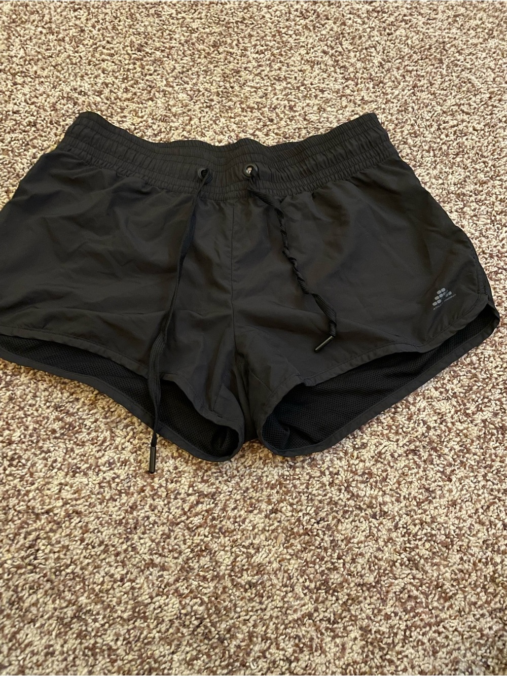 H&M Sport Running Shorts – Black | Size 8 (EUR